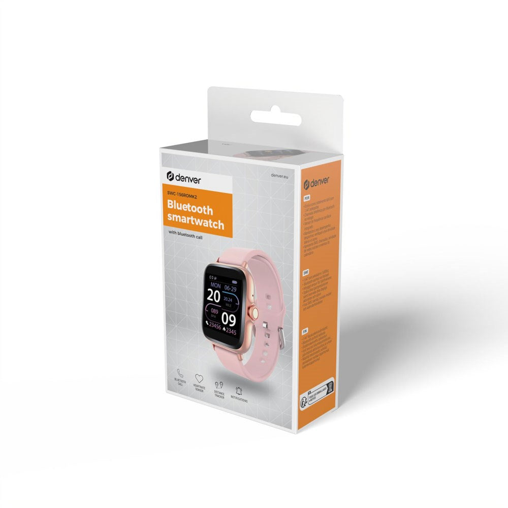 Denver SWC-156ROMK2 Bluetooth Smartwatch – Pink