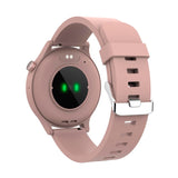 Denver SWC-338 Bluetooth Smartwatch with Built-in Health Tracking & Voice Control - Pink