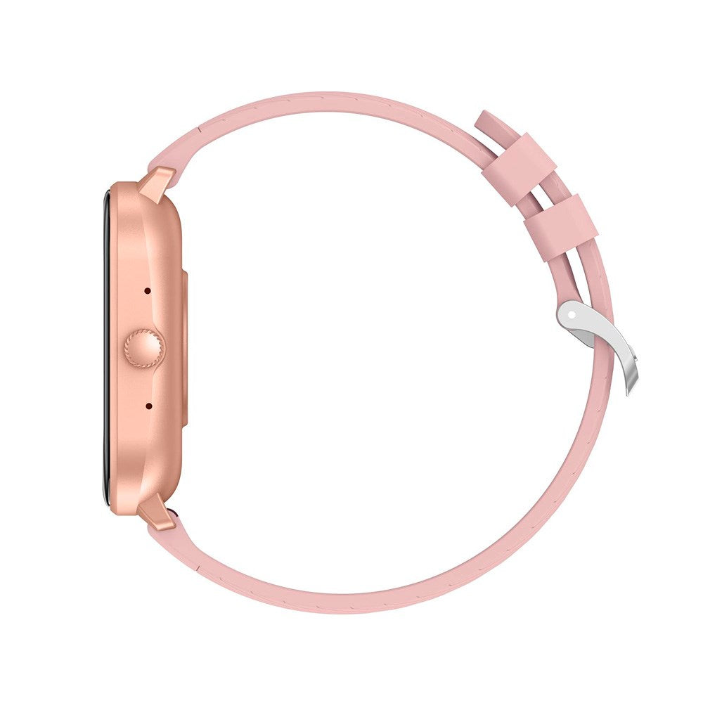 Denver SWC-187 Bluetooth Smartwatch with Health Tracking & Voice Control - Pink