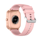 Denver SWC-187 Bluetooth Smartwatch with Health Tracking & Voice Control - Pink