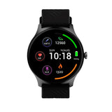 Denver SWC-387 Bluetooth Smartwatch with Health & Fitness Tracking - Black