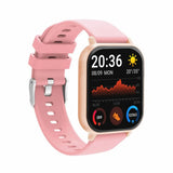 Denver SWC-176RO Smartwatch with Sleep and Fitness Tracker - Silicone Strap - Pink