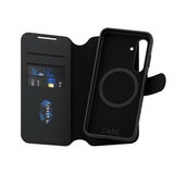 CARE by PanzerGlass Samsung Galaxy S24 Feature Tango 2-in-1 Flip Case with Wallet - Black