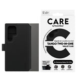 CARE by PanzerGlass Samsung Galaxy S24 Ultra Feature Tango 2-in-1 Flip Case with Wallet - Black