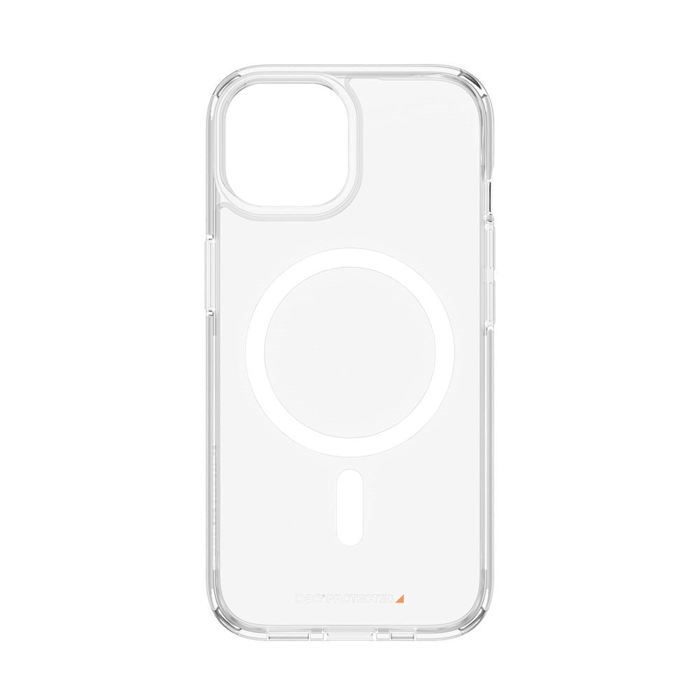 iPhone 15 Case PanzerGlass D3O® Bio HardCase  - MagSafe Compatible - Transparent