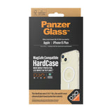 iPhone 15 Plus Case PanzerGlass D3O® Bio HardCase  - MagSafe Compatible - Transparent