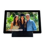 Denver Digital WiFi Photo Frame with Rechargeable Battery - Frameo Photo Software - Black