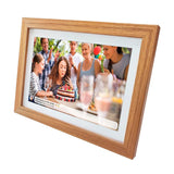 Denver Digital Frameo WiFi Photo Frame 10.1" - Brown Wood