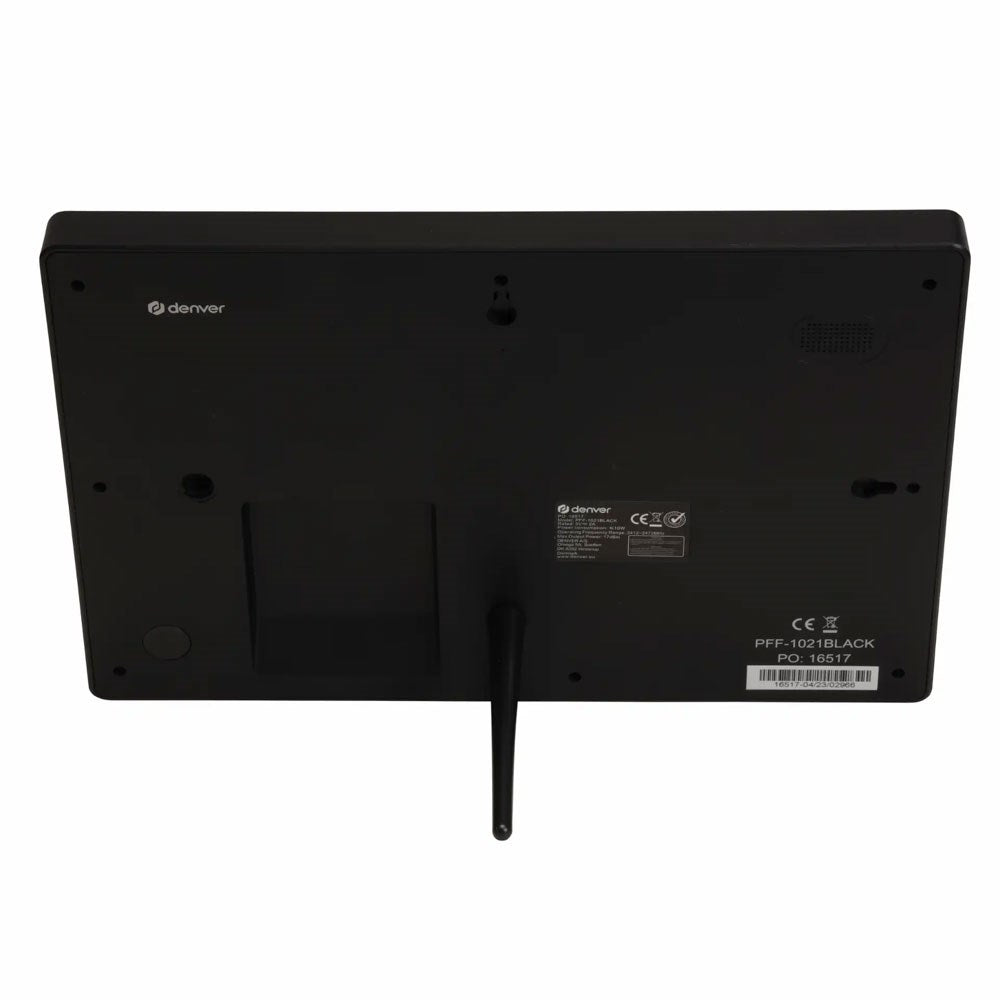 Denver PFF-1021 10.1" Digital Frameo WiFi Digital Photo Frame - 1280x800 / 16GB - Black