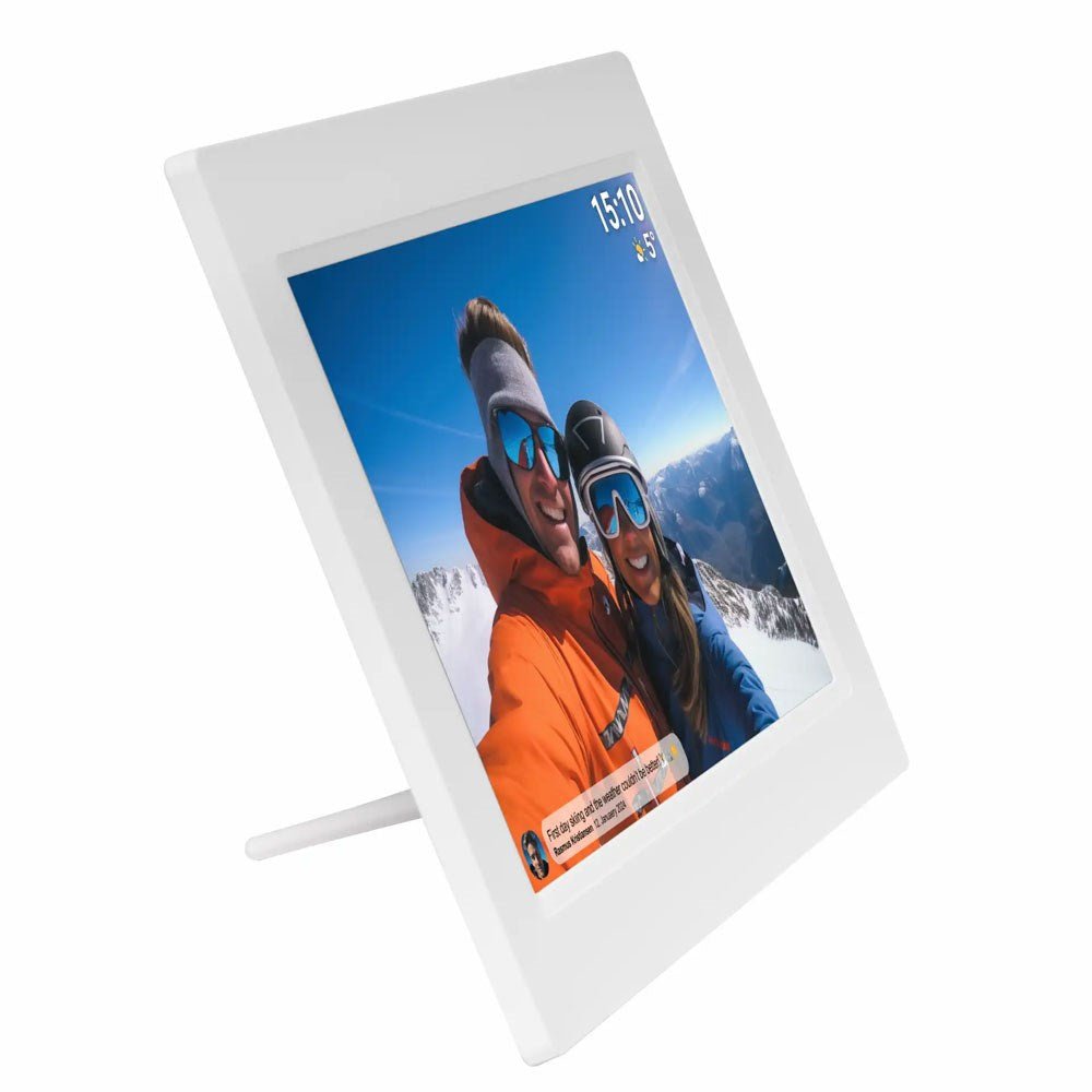 Denver PFF-1015 10.1" WiFi Photo Frame with Frameo - White
