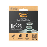 iPhone 15 / 15 Plus PanzerGlass Hoops - Camera Protection - Platinum Strength - Transparent / Green