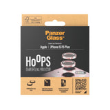 iPhone 15 / 15 Plus PanzerGlass Hoops - Camera Protection - Platinum Strength - Transparent / Pink