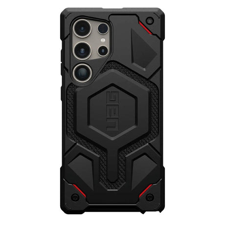 Samsung Galaxy S24 Ultra UAG MONARCH Pro Series Case - MagSafe Compatible - Kevlar Black