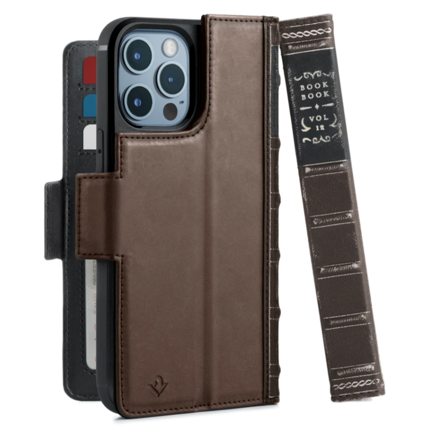 iPhone 13 Pro Max Twelve South BookBook Case - MagSafe Compatible - Brown