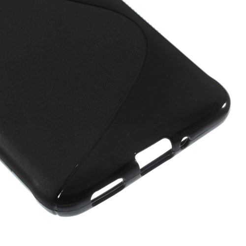 Samsung Galaxy Alpha S-Shape TPU Case Black