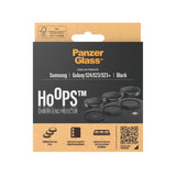 Samsung Galaxy S24 / S23 / S23+ (Plus) PanzerGlass Hoops - Camera Protection - Transparent / Black