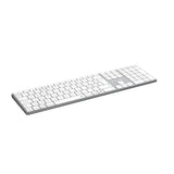 Hyper Hyperspace Bluetooth Keyboard with Nordic Layout - White