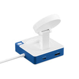 Hyper HyperDrive Flex MagCharge USB-C Docking Station - White / Blue