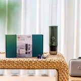 OutIn Nano Portable Espresso Machine Set - Forest Green