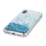 Samsung Galaxy S23 Ultra Transparent Glitter Case - Blue