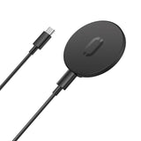 JoyRoom 15W Magnetic Wireless Charger (Compatible with MagSafe) - Black