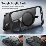 iPhone 15 ESR Classic Hybrid Halolock Case - MagSafe Compatible - Transparent / Black