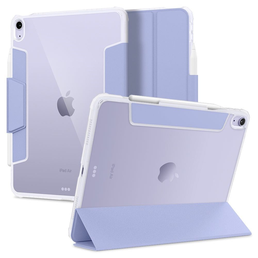 iPad Air 10.9-11" (2024-2020) Spigen Ultra Hybrid Pro Flip Cover - Lavender