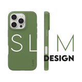 CARE by PanzerGlass iPhone 16 Pro FASHION Fearlessly Fashionable Case - Piquant Green
