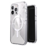 iPhone 13 Pro Speck Presidio Perfect-Clear Grip Case - MagSafe Compatible - Transparent