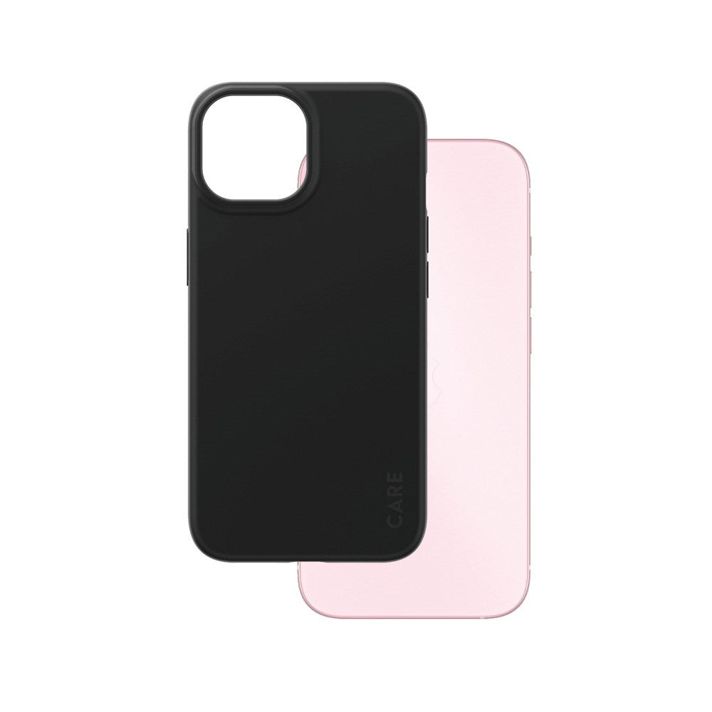 CARE by PanzerGlass iPhone 15 FASHION Fearlessly Fashionable Case - Black