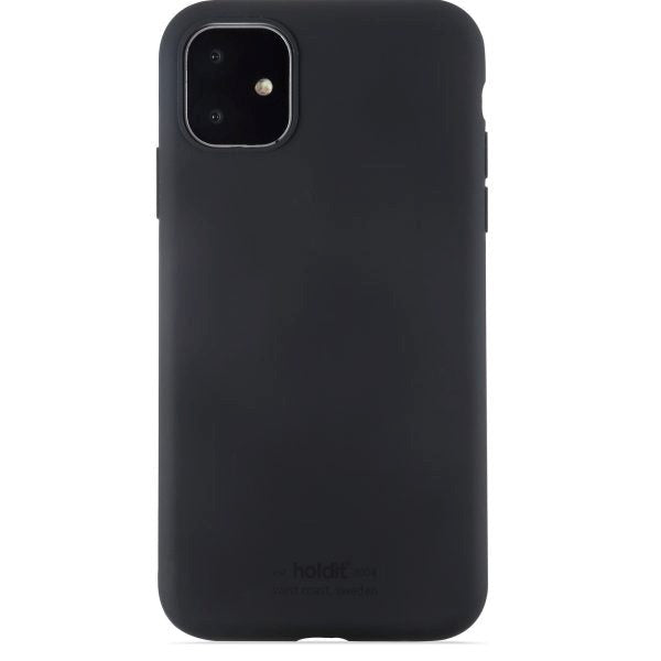 Holdit iPhone 11 Soft Touch Silicone Case - Black