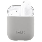 Holdit Nygård Silicone Case For AirPods (1st & 2nd gen.) - Taupe