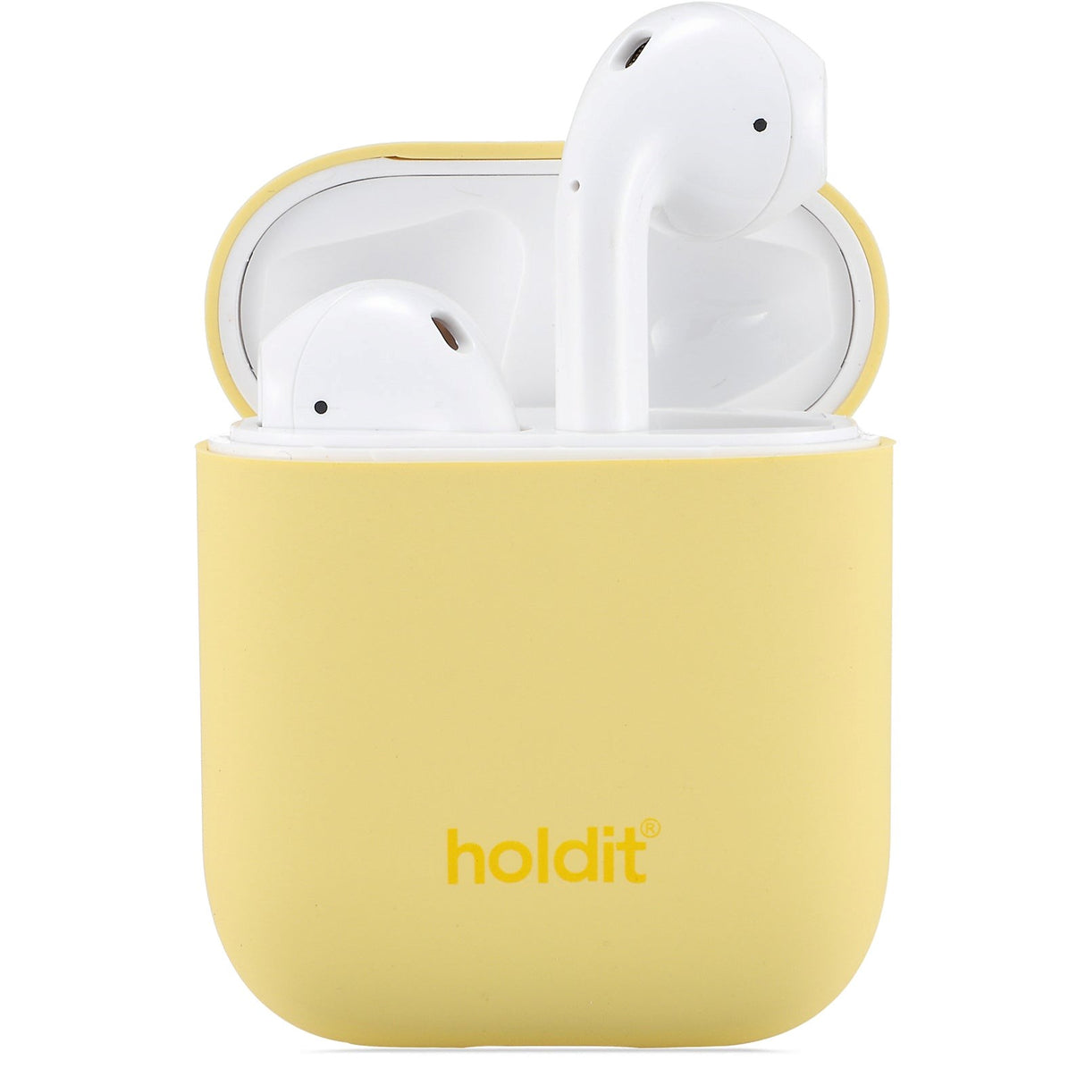 Holdit Nygård Silicone Case For AirPods (1st & 2nd gen.) - Yellow