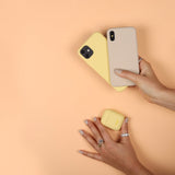 Holdit Nygård Silicone Case For AirPods (1st & 2nd gen.) - Yellow