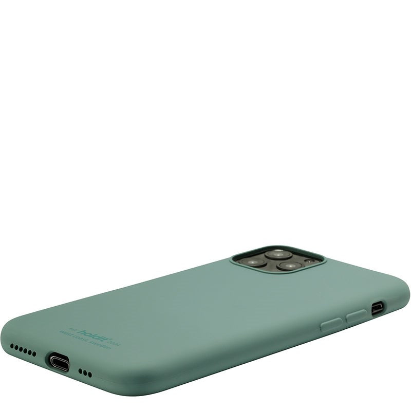 Holdit iPhone 11 Pro Soft Touch Silicone Case - Moss Green