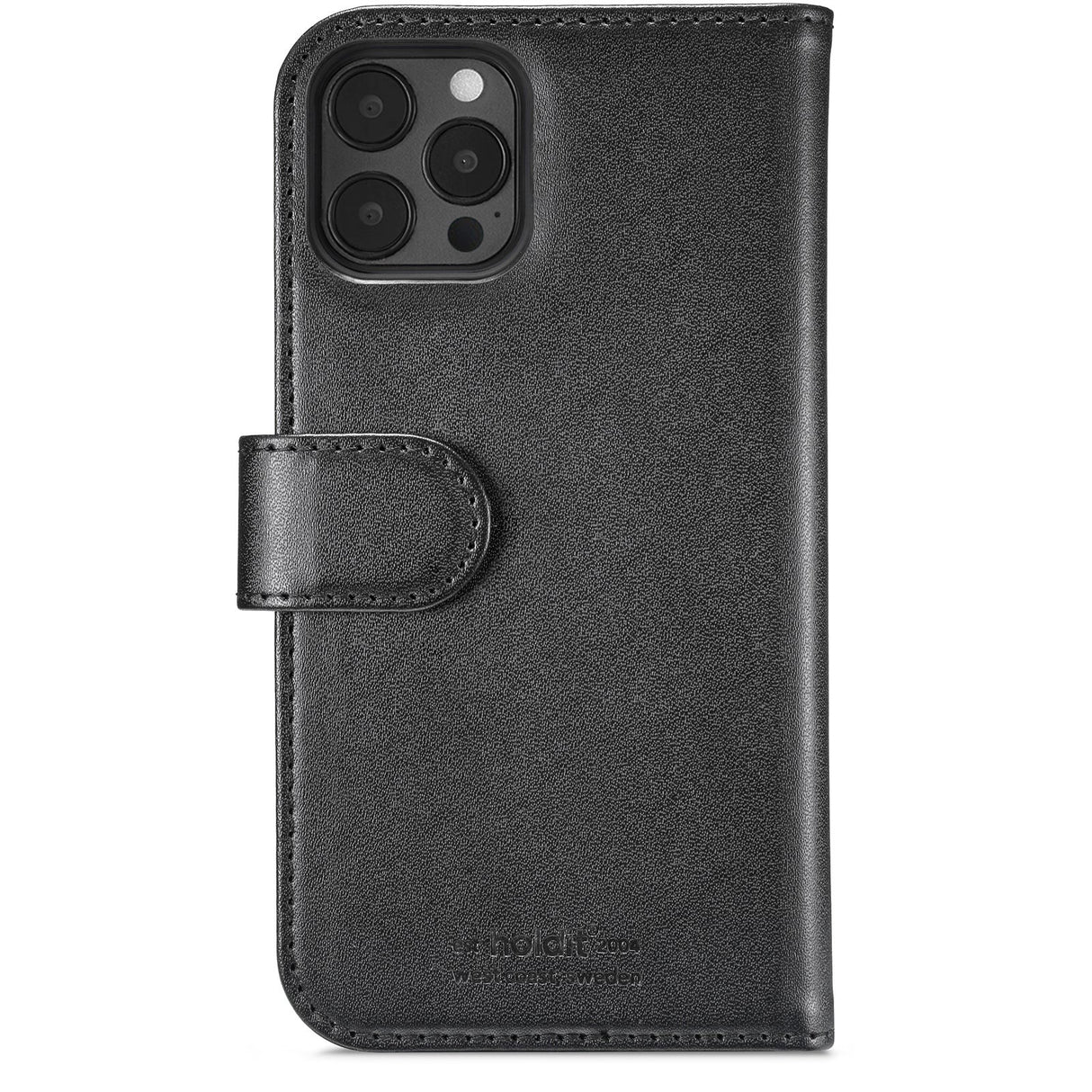 Holdit iPhone 12 / 12 Pro Wallet Magnet Case - Black