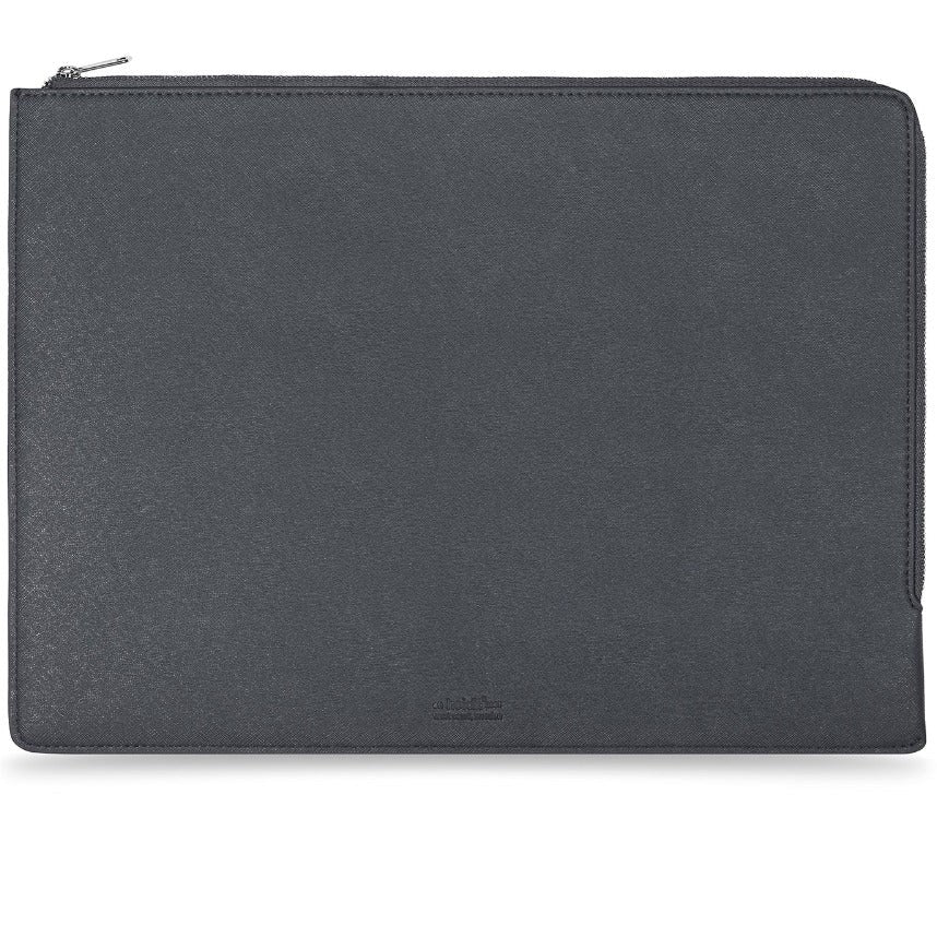 Holdit Leather Laptop Case 14" (32,5 x 22.7 x 1.7 cm) - Black