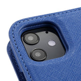 Holdit iPhone 12 Mini Wallet Magnet Case - Stockholm Royal Blue