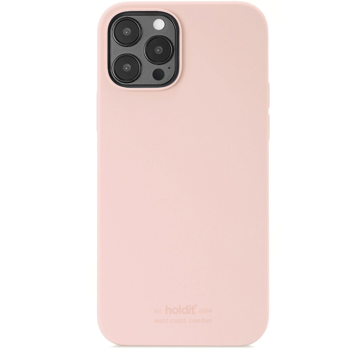 Holdit iPhone 12 / 12 Pro Soft Touch Silicone Case - Blush Pink