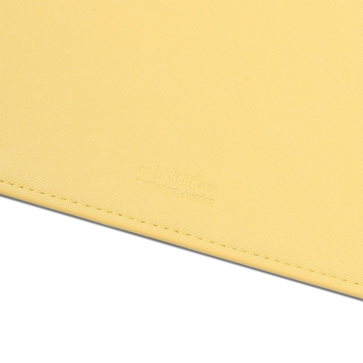 Holdit Leather Laptop Case 16" - Yellow