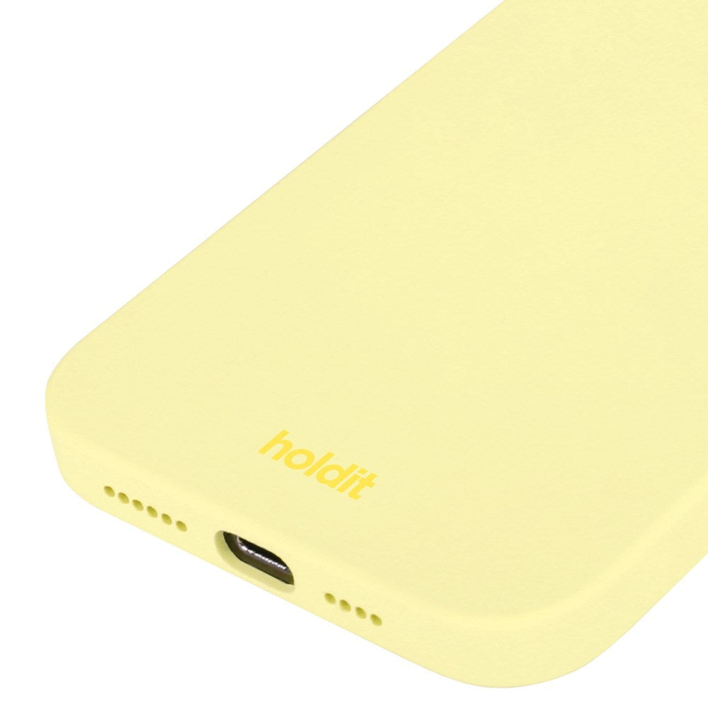 Holdit iPhone 12 / 12 Pro Soft Touch Silikone Case - Lemonade