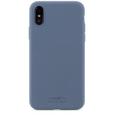 Holdit iPhone X / Xs Soft Touch Silicone Case - Pacific Blue