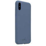 Holdit iPhone X / Xs Soft Touch Silicone Case - Pacific Blue