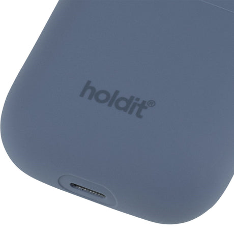 Holdit Nygård Silicone Case For AirPods (1st & 2nd gen.) - Pacific Blue