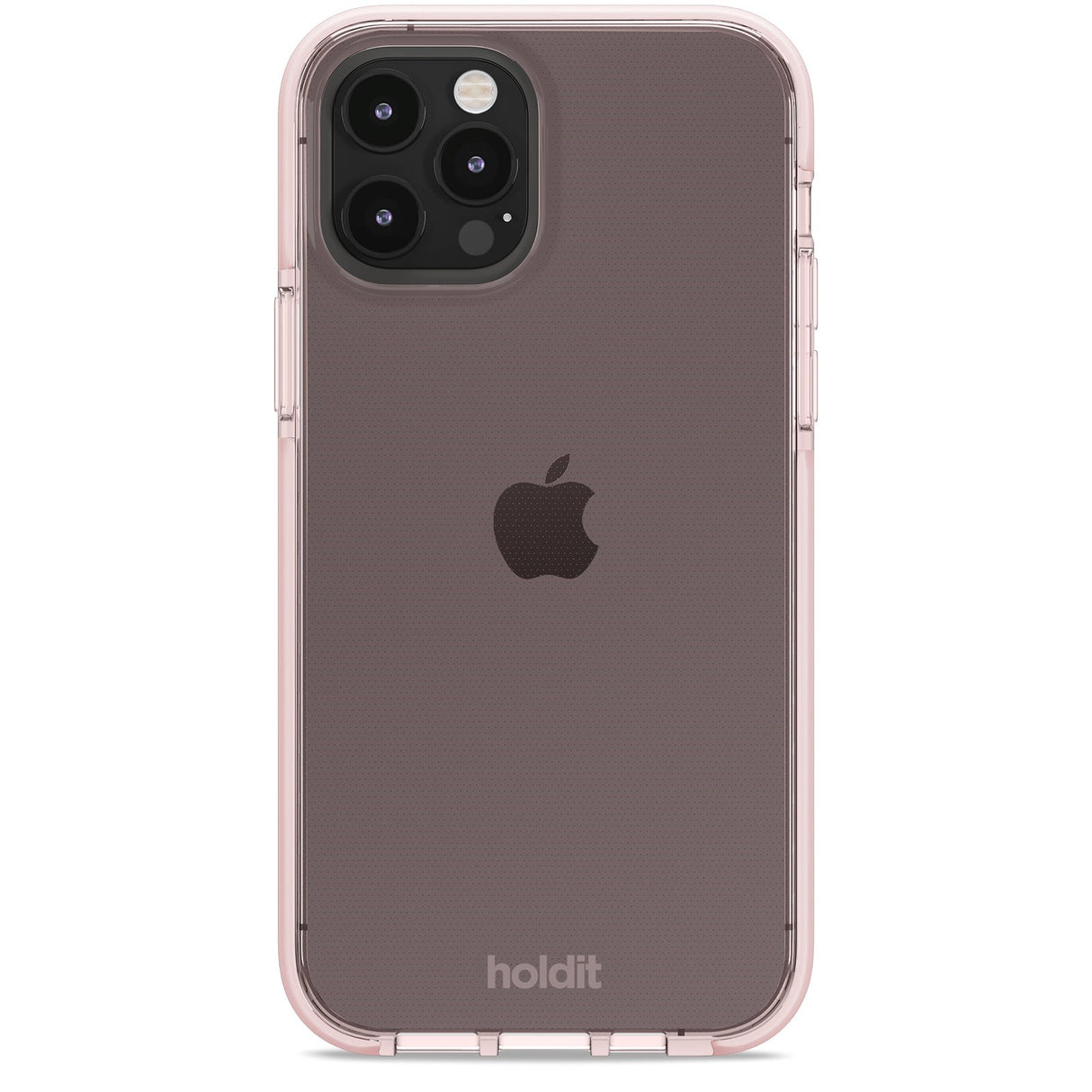 Holdit iPhone 12 / 12 Pro Seethru Case - Blush Pink