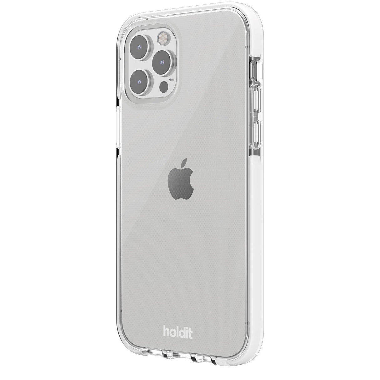 Holdit iPhone 12 / 12 Pro Seethru Case - White