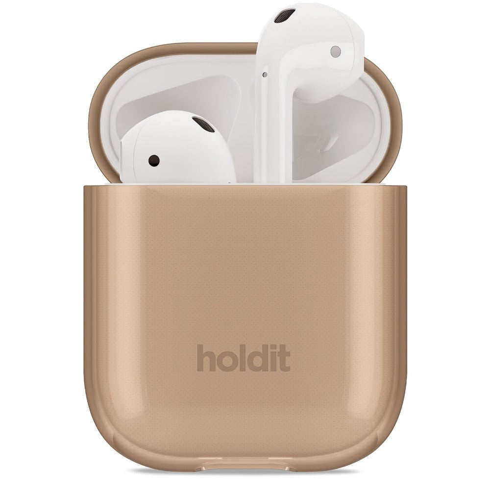 Holdit AirPods (1st & 2nd gen.) Seethru Case - Dark Brown