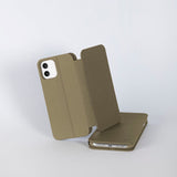 Holdit iPhone 12 / 12 Pro Slim Wallet Case - Khaki Green