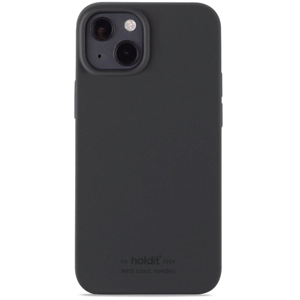 Holdit iPhone 13 Mini Soft Touch Silicone Case - Black