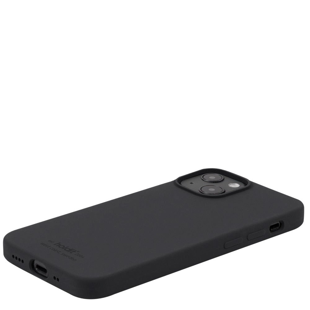 Holdit iPhone 13 Mini Soft Touch Silicone Case - Black